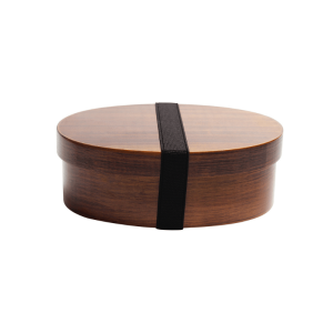 bento bois rond design