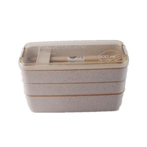 Bento lunch Box Beige élégante