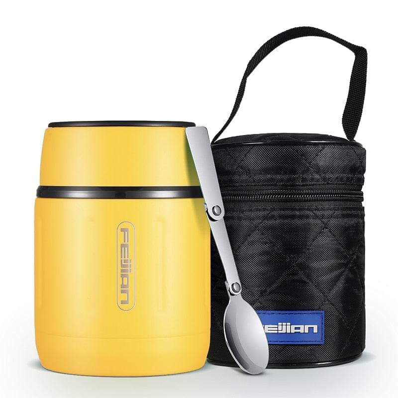 lunche box isotherme jaune