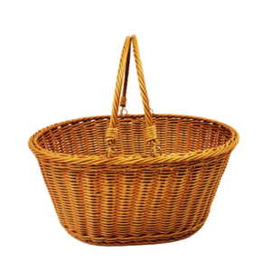 panier picnic osier sophistiqué