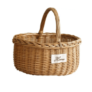 Petit panier osier élégant