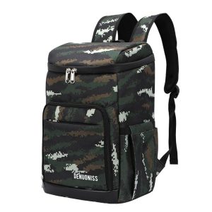 sac dos isotherme camouflage forêt