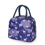 sac isotherme repas bleu lama