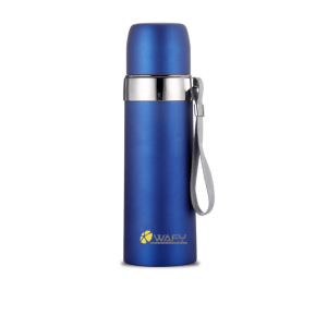 thermos inox bleu élégant et performant