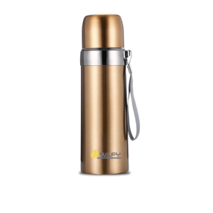 Thermos en acier inoxydable bronze