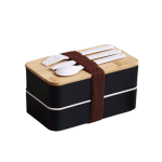bento box noire élégante