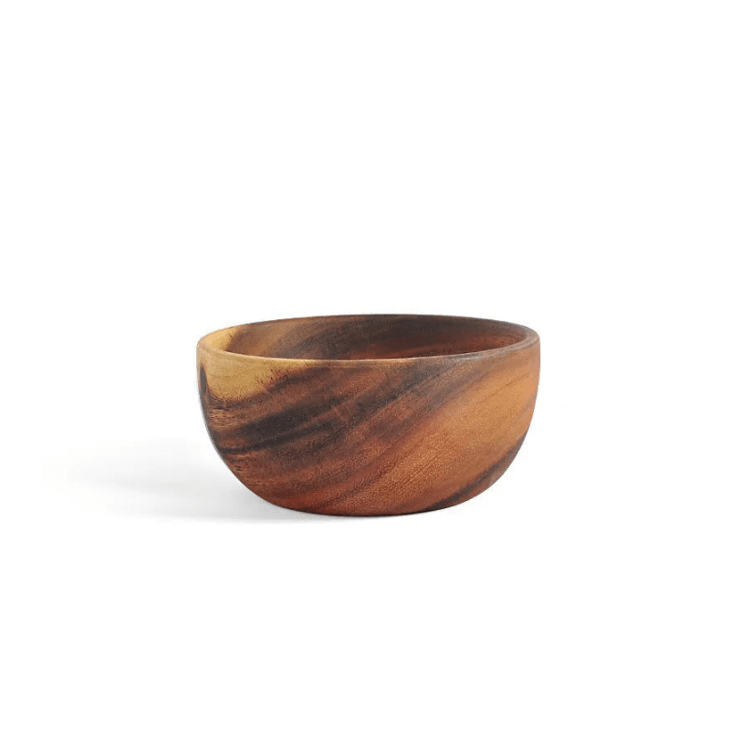 bol décoratif en bois