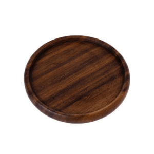 dessous de verre en bois