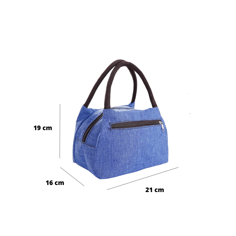 sac isotherme design bleu